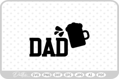 Dad Fathers Day SVG PNG DXF Product Image 1