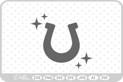 Horse Shoe SVG PNG DXF Product Image 1