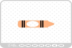 Crayon SVG PNG DXF Product Image 1