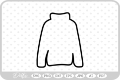 Jumper Sweater SVG PNG DXF Product Image 1