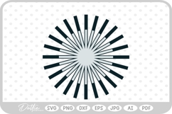 Geometric Circle SVG PNG DXF Product Image 1