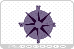 Compass SVG PNG DXF Product Image 1