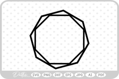 Octagon SVG PNG DXF Product Image 1