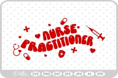 Nurse Practitioner Medical SVG PNG DXF Product Image 1