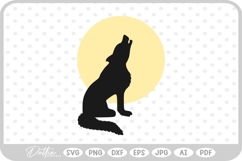 Wolf Animal SVG PNG DXF Product Image 1