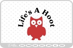 Owl Quote SVG PNG DXF Product Image 1