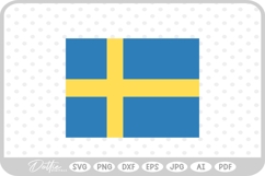 Sweden SVG PNG DXF Product Image 1