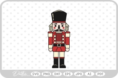 Nutcracker Christmas Festive Holiday SVG PNG DXF Product Image 1
