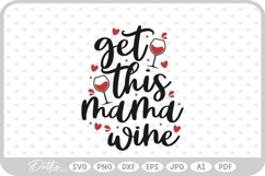 Wine Quote Drink SVG PNG DXF Product Image 1