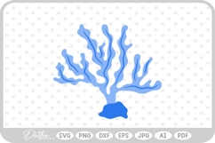 Coral Seaweed SVG PNG DXF Product Image 1