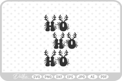 Christmas Festive Joy Noel Winter Text Quote SVG PNG DXF Product Image 1