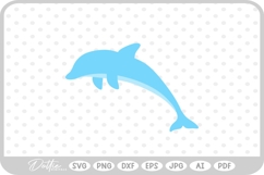 Dolphin SVG PNG DXF Product Image 1