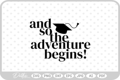 Graduation Quote SVG PNG DXF Product Image 1