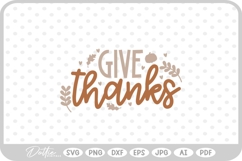 Thanksgiving Quote Fall Autumn Pumpkin SVG PNG DXF Product Image 1
