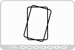 Rectangle SVG PNG DXF Product Image 1