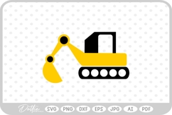 Construction Vehicle SVG PNG DXF Product Image 1