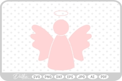 Angel Christmas SVG PNG DXF Product Image 1
