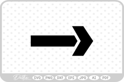 Arrow SVG PNG DXF Product Image 1