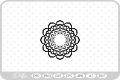 Mandala SVG PNG DXF Product Image 1