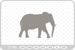 Elephant SVG PNG DXF Product Image 1