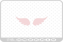 Wings SVG PNG DXF Product Image 1