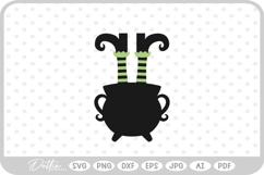 Cauldron Witch Halloween Quote SVG PNG DXF Product Image 1
