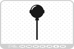 Lolly Lollipop Candy SVG PNG DXF Product Image 1