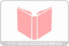 Book SVG PNG DXF Product Image 1
