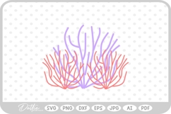 Coral Undersea Water Fish SVG PNG DXF Product Image 1