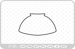 Skirt SVG PNG DXF Product Image 1