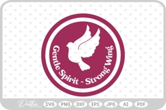 Dove Quote SVG PNG DXF Product Image 1