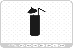 Cocktail Glass SVG PNG DXF Product Image 1