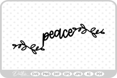 Faith Peace God Jesus Love SVG PNG DXF Product Image 1