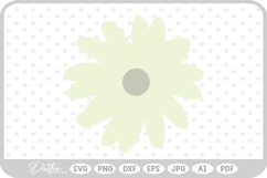 Flower Petal Floral Shape Head SVG PNG DXF Product Image 1