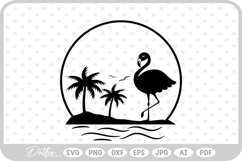 Flamingo Bird SVG PNG DXF Product Image 1