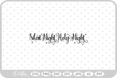 Nativity Scene Outline Silhouette Shape Christmas SVG PNG DX Product Image 1
