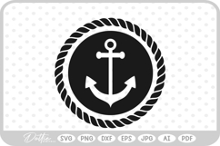Anchor SVG PNG DXF Product Image 1