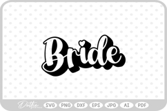 Bride Engagement Wedding Ring Love SVG PNG DXF Product Image 1
