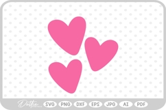 Heart Shape SVG PNG DXF Product Image 1