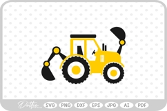Construction Vehicle SVG PNG DXF Product Image 1