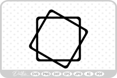 Square SVG PNG DXF Product Image 1