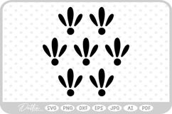 Flourish Swirl Shape Decorative SVG PNG DXF Product Image 1