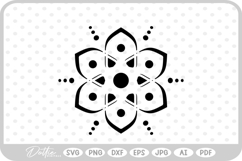 Mandala SVG PNG DXF Product Image 1