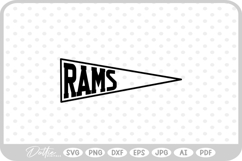 Rams Sports Team SVG PNG DXF Product Image 1