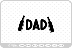 Dad Fathers Day SVG PNG DXF Product Image 1