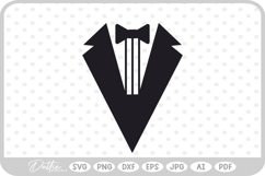 Tuxedo Shirt SVG PNG DXF Product Image 1