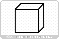 Baby Block Cube SVG PNG DXF Product Image 1