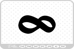 Infinity Sign SVG PNG DXF Product Image 1