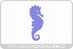 Seahorse SVG PNG DXF Product Image 1