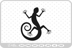 Lizard Gecko SVG PNG DXF Product Image 1